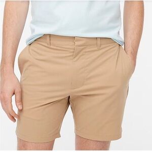 J. Crew Factory Khaki Tan Men's Shorts - Missing Button